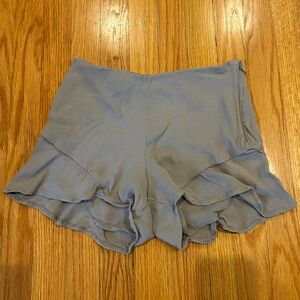 FREE PEOPLE Fiona solid flutter short size 0 grey
